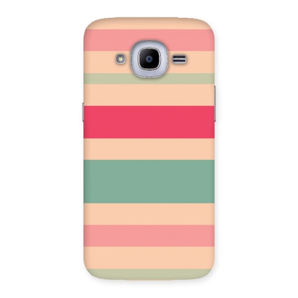 Pastel Stripes Vintage Back Case for Samsung Galaxy J2 2016
